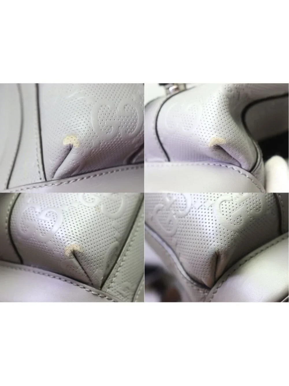 Gucci GG Embossed Leather Backpack